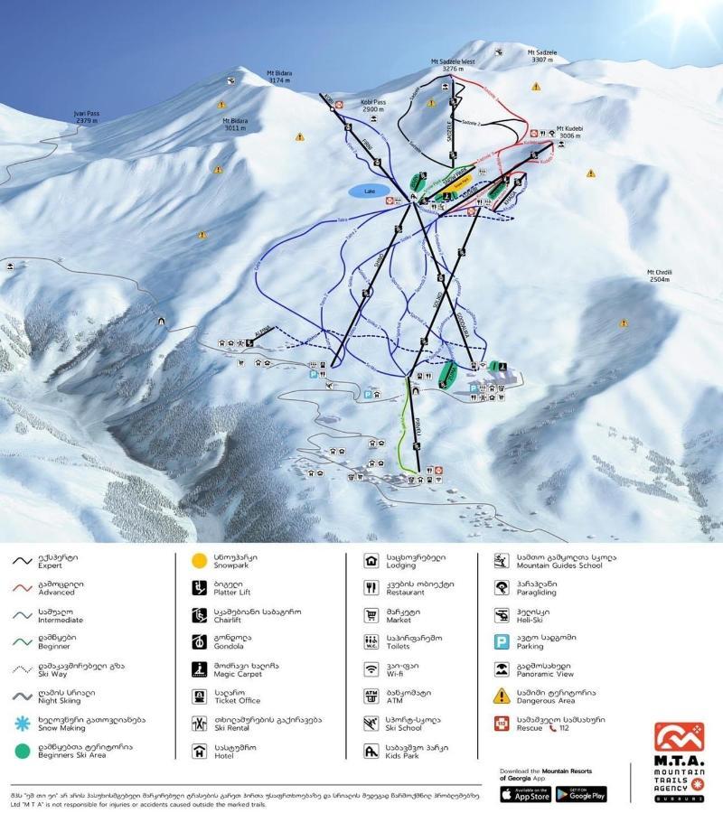 New Gudauri Redco Twins-Premium Mountain Apartment Close The Gondola Lift Екстериор снимка